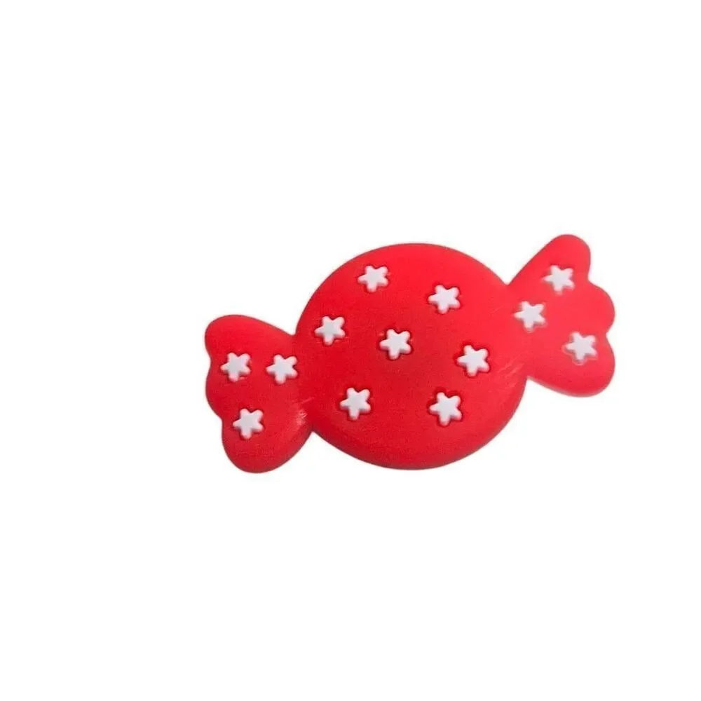 Jibbitz Style Shoe Charm red candy